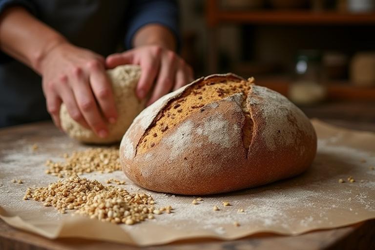 Native grain sourdough baking class